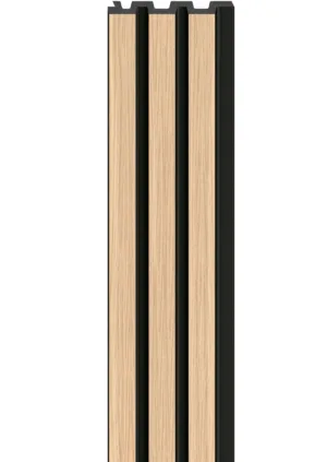 Стеновые панели деревянные цвета Linerio M-LINE NATURAL BLACK ( Дерево на черном фоне)